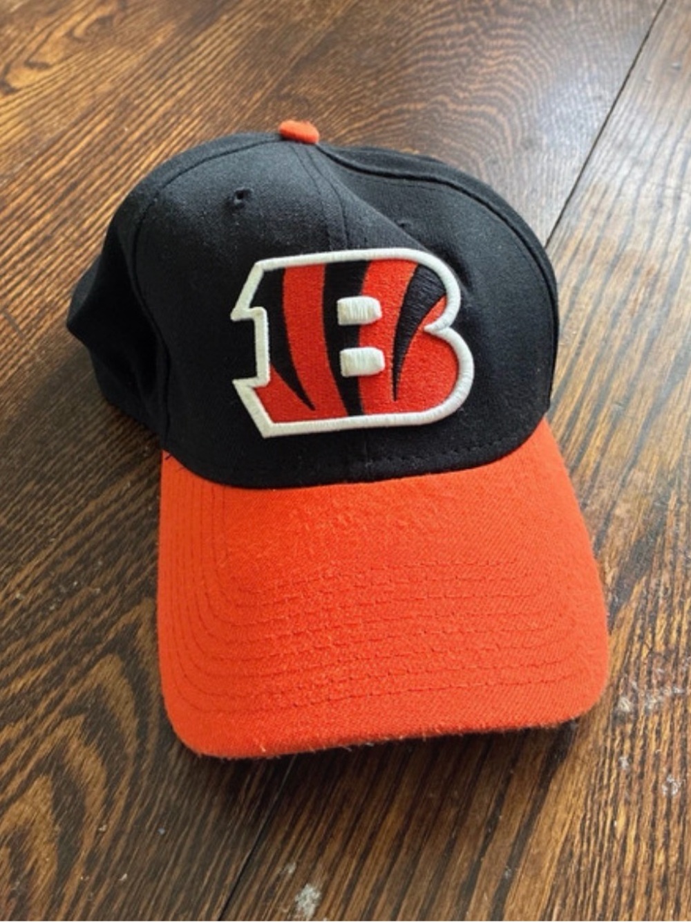 NFL Cincinnati Bengals Black and Orange Adjustable Hat